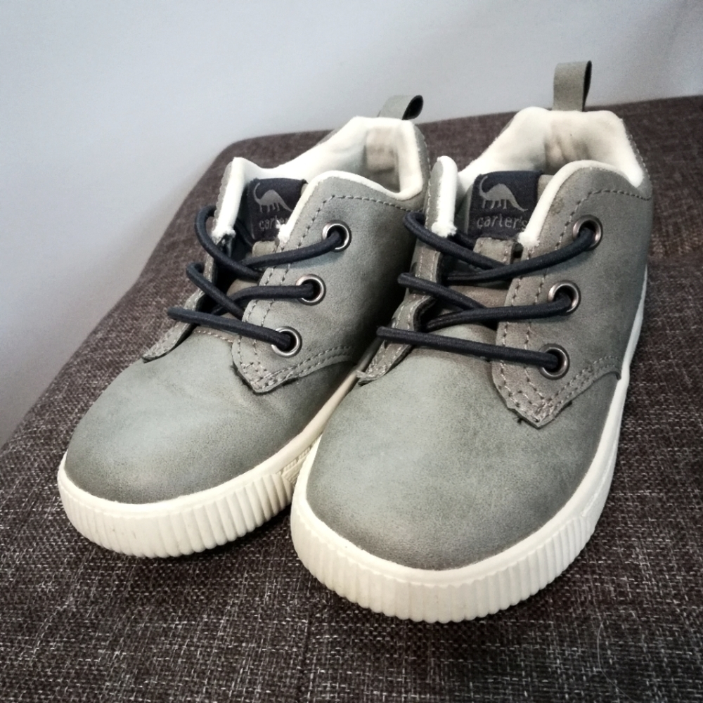 Carter's grey slip-on sneakers size 7